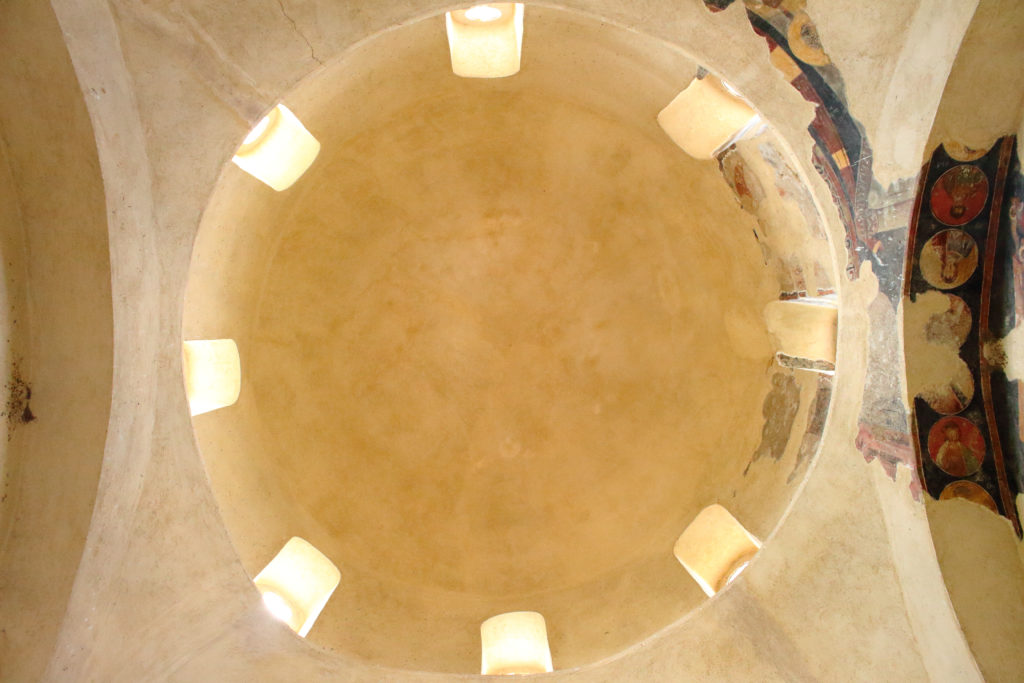 Interior of a Coptic Orthodox church